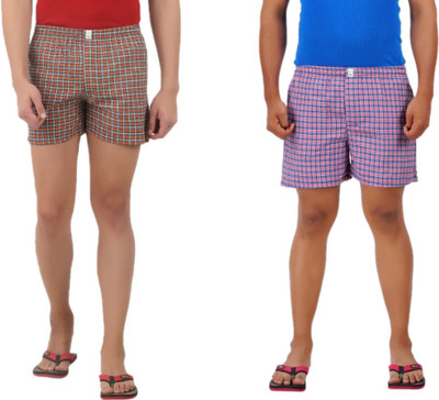 Finito Checkered Men Boxer