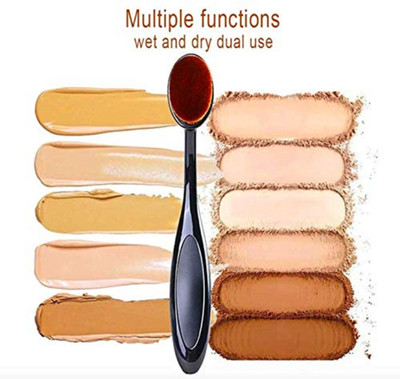 ADJD Soft Oval Foundation Brush/Blusher Brush(Pack of 1)
