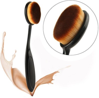 tanvi27 Oval Makeup Brush Single Foundation Brush Powder Brush(Pack of 1)