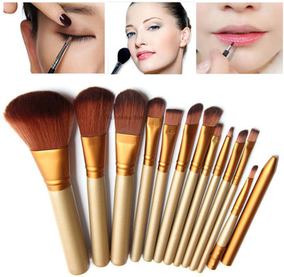 Latixmat Multi use Foundation Contour Concealer Blending Brushes Set(Pack of 12)