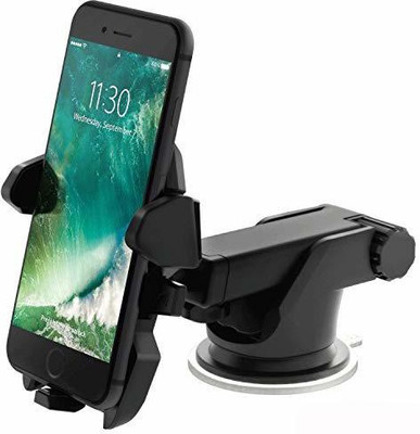 AVIKA Car Mobile Holder for Dashboard, Headrest, Windshield(Black)
