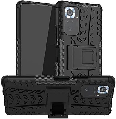 Glaslux Back Cover for Xiaomi Redmi Note 10 Pro(Black, Rugged Armor, Pack of: 1)