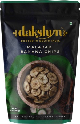 Dakshyn Malabar Banana Chips 180g Chips(2 x 180 g)