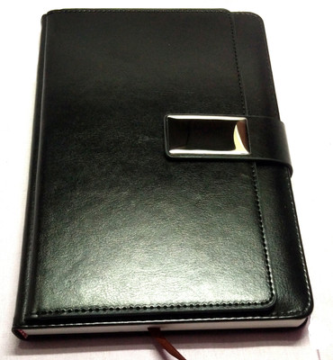 4S GIFT WORLD Gift Set B5 Organizer Single rule 180 Pages(Black)