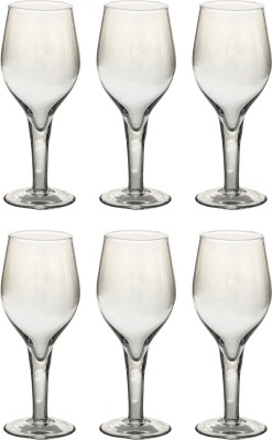 Somil (Pack of 6) Multipurpose Drinking Glass -B1853 Glass Set Water/Juice Glass(250 ml, Glass, Clear)