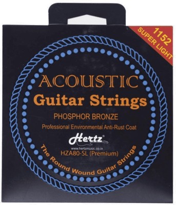 Hertz Acoustic HZA80-SL-PREMIUM Guitar String(6 Strings)