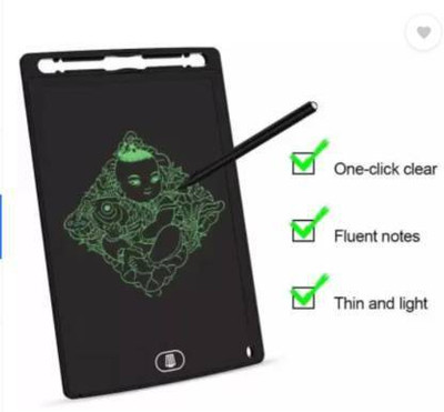 HIGHEX Portable 8.5 inch LCD Re-Writing Paperless Electronic Digital Notepad H371(Black)