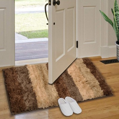 Mw Mall India Microfiber Door Mat(MULTICOLOR 2, Large)