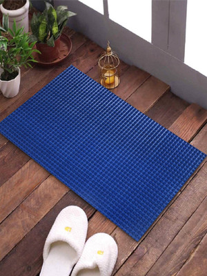 EXOTICE Plastic Floor Mat(Blue, Medium)