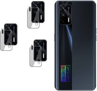 DAFFIN Back Camera Lens Glass Protector for Realme X7 Max 5G(Pack of: 3)
