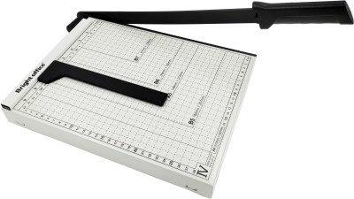 Ekavir A4 PAPER CUTTER Plastic Grip Hand-held Paper Cutter(Set Of 1, White)