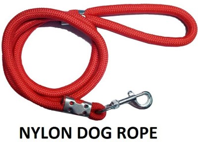Hachiko Best Quality Super Premium Dog Rope 152 cm Dog Chain Leash(Red)