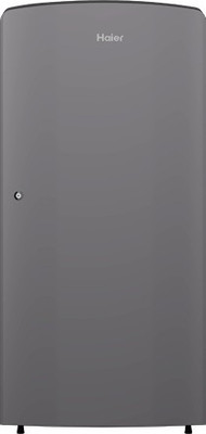 Haier 170 L Direct Cool Single Door 2 Star Refrigerator(Moon Sliver, HRD-1822BMS-E)
