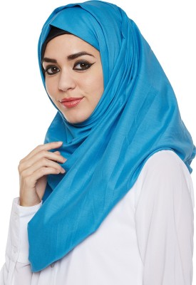 Momin Libas Solid Cotton Blend Women Scarf