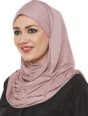 Momin Libas Solid Cotton Viscose Blend Women Scarf