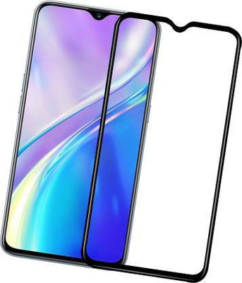 kentop Edge To Edge Tempered Glass for Realme X2(Pack of 1)