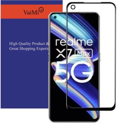 VaiMi Edge To Edge Tempered Glass for Realme X7 Max, Realme GT 5G, Realme GT Master Edition, OnePlus Nord 2T 5G, OnePlus Nord CE 5G, OnePlus Nord 2 5G, Reno 6 5G(Pack of 1)