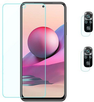 ZORAM Impossible Screen Guard for Flexible, 9H Impossible Tempered Glass Screen Guard Redmi Note 10s(Pack of 1)