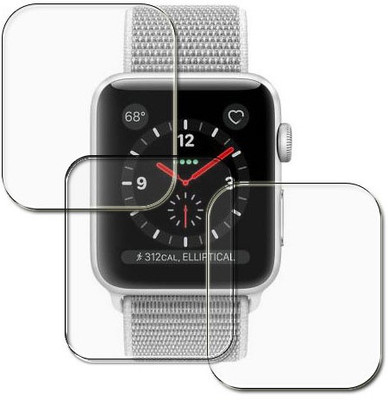 tombik Impossible Screen Guard for APPLE Watch Series 3 GPS - 38 mm(Pack of 3)