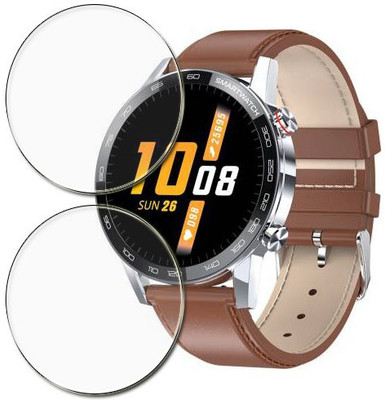 tombik Impossible Screen Guard for VIKYUVI Vikfit Gear 360 Full Touch Control Round Smartwatch(Pack of 2)