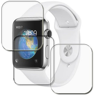 tombik Impossible Screen Guard for APPLE Watch Series 2 - 42 mm(Pack of 3)