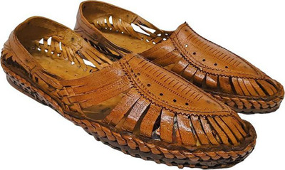 Kolhapuri Kolhapuris For Men(Brown , 6)