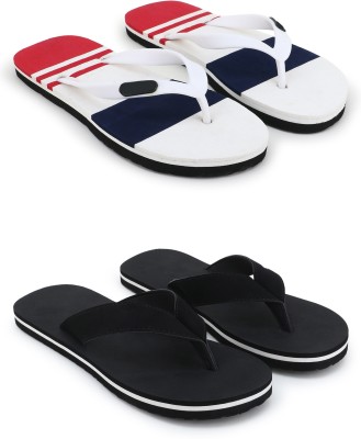 Jonedee Men Flip Flops(Multicolor , 6)