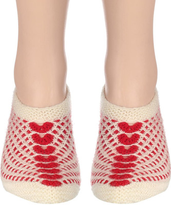 KCSOCKS Handmade woolen socks Women Color Block Low Cut Women Woven Low Cut