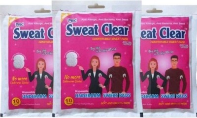 Rkzonn Self Stick Disposable Underarm Sweat Clear Pads Sweat Pads