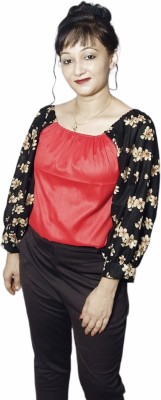 The Krishna Collection Casual Printed Women Multicolor Top