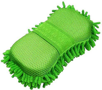 AOQ Microfiber Vehicle Washing  Sponge(Pack Of 1)