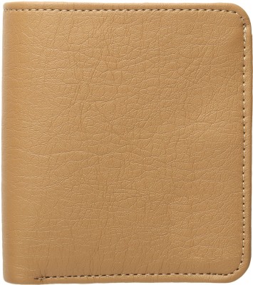 DENNY BLACQ Men Casual Beige Artificial Leather Wallet(7 Card Slots)