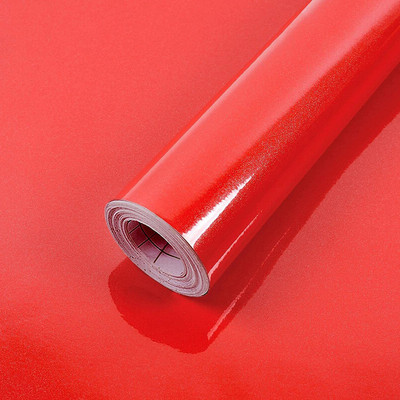 SUNBIRD Decorative Red Wallpaper(302 cm x 60 cm)