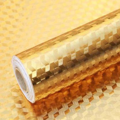 AMR ENTERPRISE Decorative Yellow Wallpaper(200 cm x 60 cm)