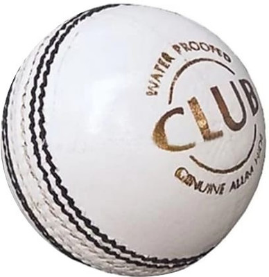 HACKERX Club Leather Ball Cricket Leather Ball(Standard, Pack of 1)