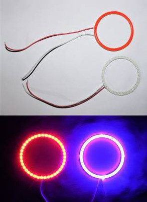 Vagary KTM RC 125/200/390 Angel Eyes Ring Light for Headlight (RED BLUE) Projector Lens