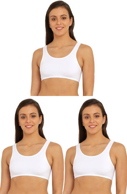 JOCKEY Women Full Coverage Non Padded Bra(White)