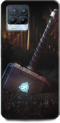 KEYCENT Back Cover for Realme 8, RMX3085 THOR, THOR HAMMER, AVENGER, MARVEL, SUPERHERO, COMIC