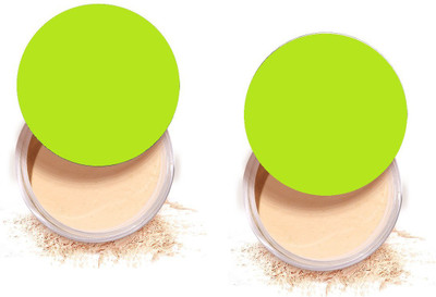MYEONG NEW NATURAL TOUCH MATTE FINISH MAKEUP SETTING LOOSE POWDER COMHBO Compact(NATURAL BEIGE, 30 g)