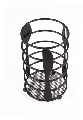 AKHAND SALES Empty Cutlery Holder Case(BLACK  Holds 15 Pieces)