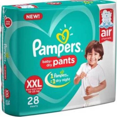 Pampers Diaper Pants Lotion Grap With Aloe Vera - XXL(28 Pieces)