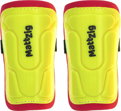 MATTZIG Indian Club (One Pair) Football Shin Guard(Yellow)
