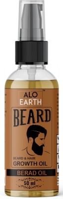 Aloearth Beard Growth Oil for strong and healthy beard growth Hair Oil(50 ml)