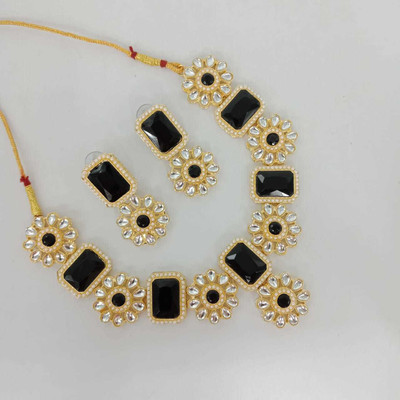 CATALYST Alloy Black Jewellery Set(Pack of 1)