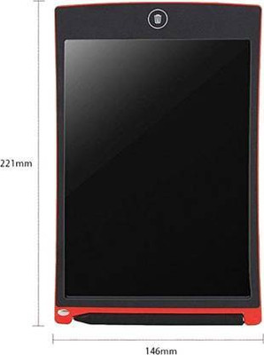 wiggly wag 8.5 inch_ lcd writing tablet -red(Multicolor)
