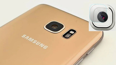 Pasiphae Back Camera Lens Glass Protector for Samsung S7 Edge(Pack of: 1)