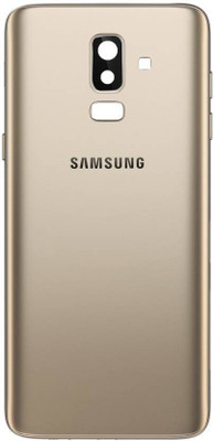 Purplesavvy SAMSUNG Galaxy J8 With Side Volume & Power Buttons Back Panel(Gold)