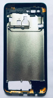 Unique4Ever Oppo A5s Middle With Side Keys Ring Frame Bezel Plate Back Panel(Green)
