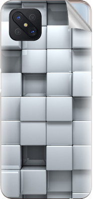 Snooky Oppo Reno4 Z 5G Mobile Skin(Grey)