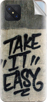 Snooky Oppo Reno4 Z 5G Mobile Skin(Grey)